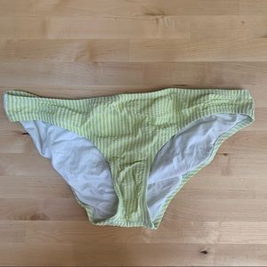 J. Crew Seersucker Bikini Bottom